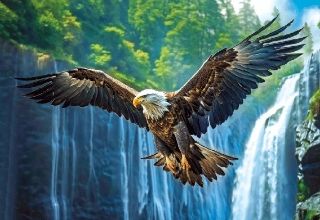 Obrázek z Pohlednice 3D 16cm - orel (25) 